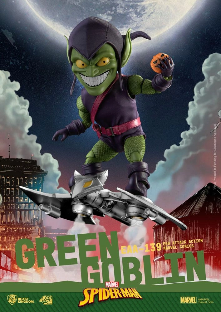 BEAST KINGDOM Marvel Comics Figurine Egg Attack Action Green Goblin 17 Cm - Image 6