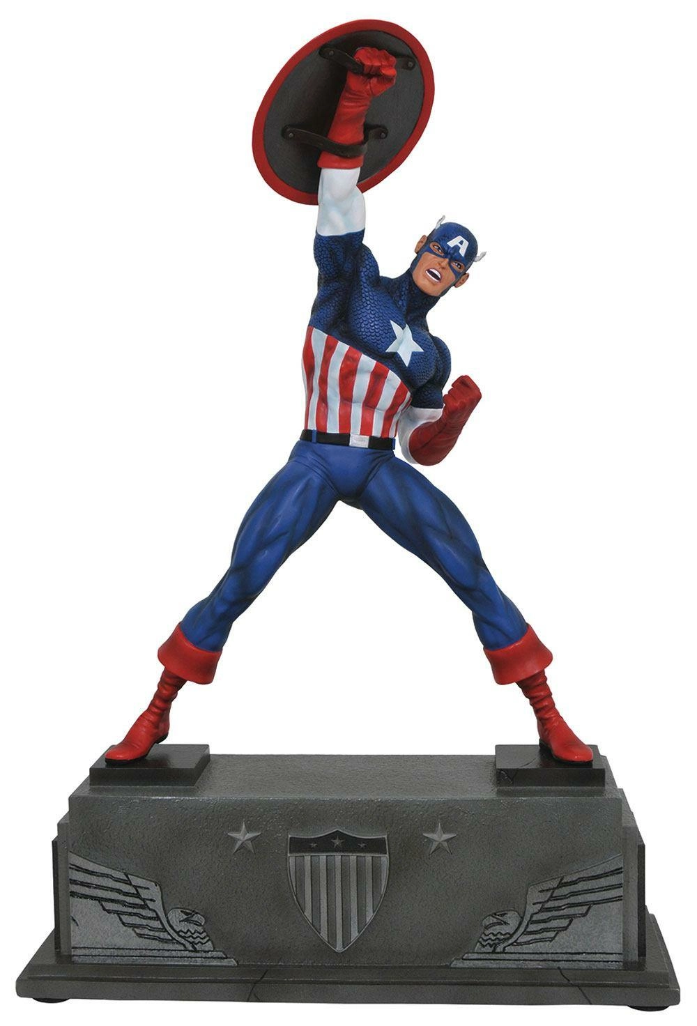 Diamond Select Marvel Premier Collection - Captain America Statue 30cm