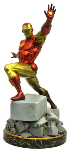 Diamond Select Marvel Statuette Premier Collection Classic Iron Man 35 Cm