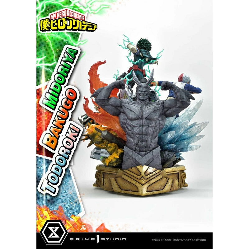 My Hero Academia Statuette Midoriya, Bakugo & Todoroki 69 Cm - Image 6