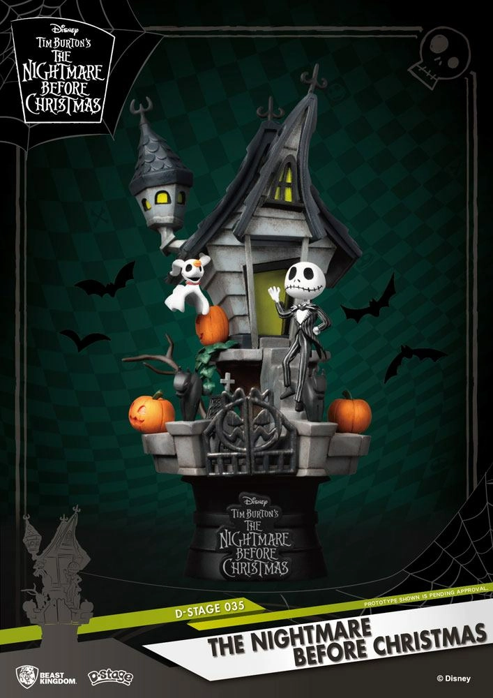 BEAST KINGDOM Nbx - Jack's Haunted House Diorama - 15cm - Image 2