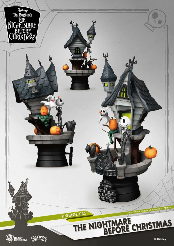 BEAST KINGDOM Nbx - Jack's Haunted House Diorama - 15cm - Image 7