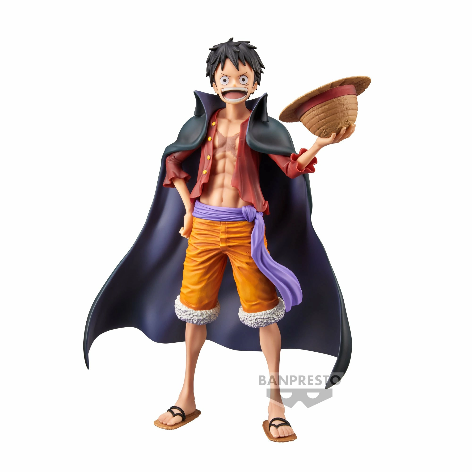 One Piece - Monkey .d.luffy - Figurine Grandista Nero 27cm