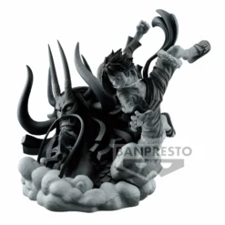 BANPRESTO One Piece - Monkey.d.luffy The Brush Tones" -figurine Dioramatic 20cm"