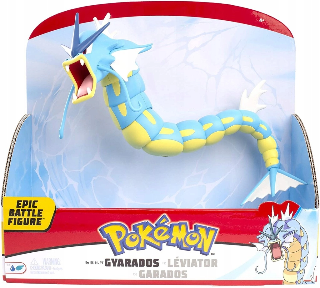 JAZWARES Pokémon Figurine Epic Léviator 30 Cm - Image 6