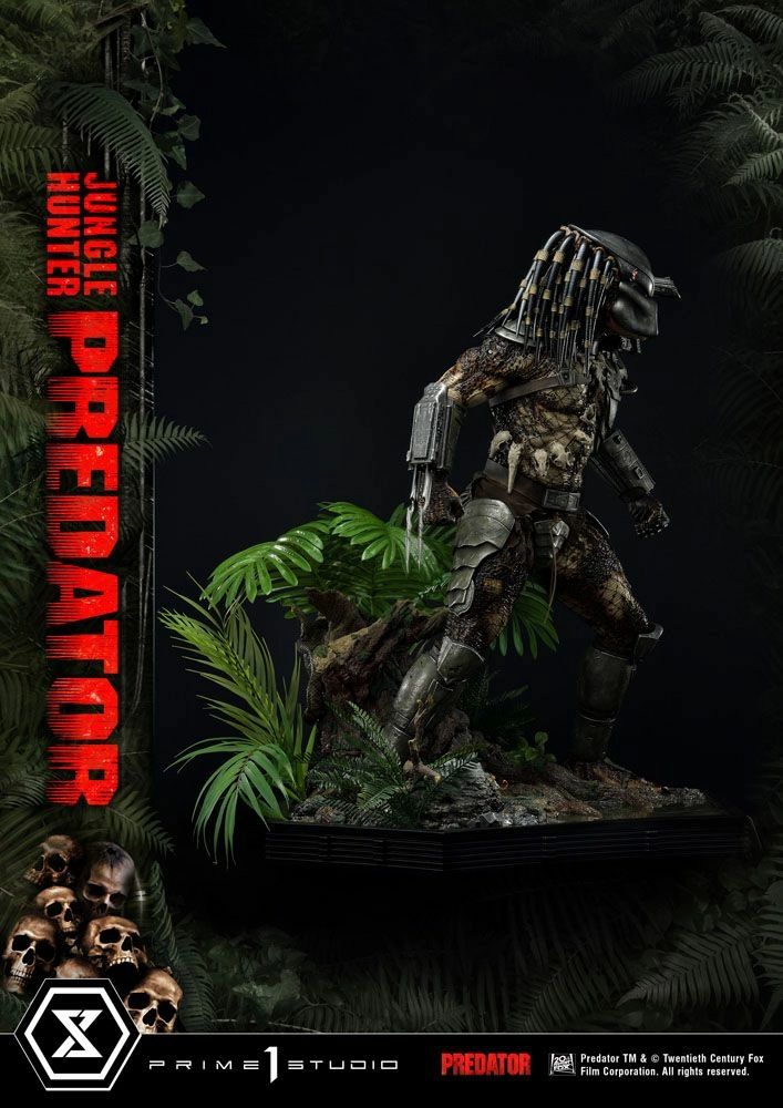 Predator Statuette Museum Masterline 1/3 Jungle Hunter Predator 90 Cm - Image 5