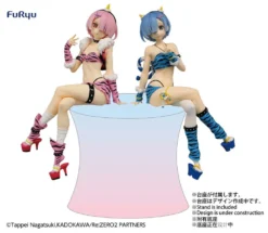 Re:zero Statuettes Pvc Noodle Stopper Rem & Ram 16 Cm