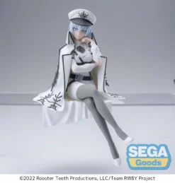 Sega Rwby: Ice Queendom Statuette Pvc Pm Perching Weiss Schnee: Nightmare Side 13 Cm