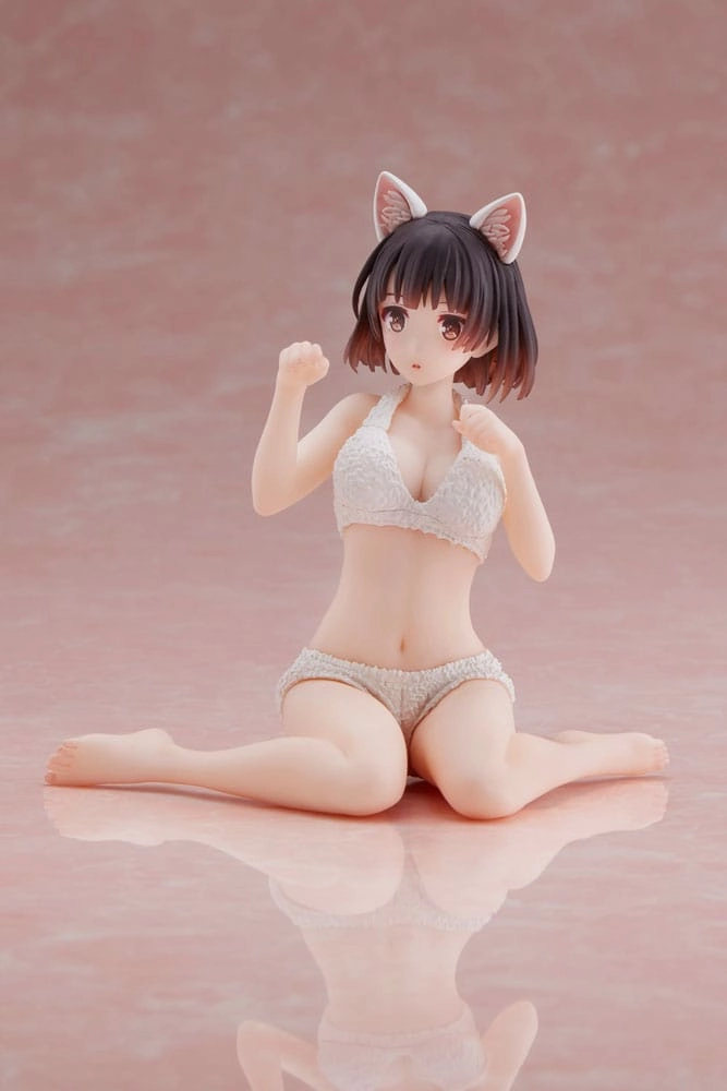 Saekano: How To Raise A Boring Girlfriend Statuette Pvc Megumi Kato Cat Roomwear Ver.