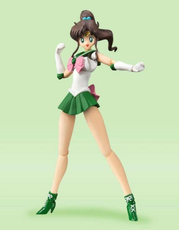 Sailor Moon Figurine S.h. Figuarts Sailor Jupiter Animation Color Edition 14 Cm - Image 2