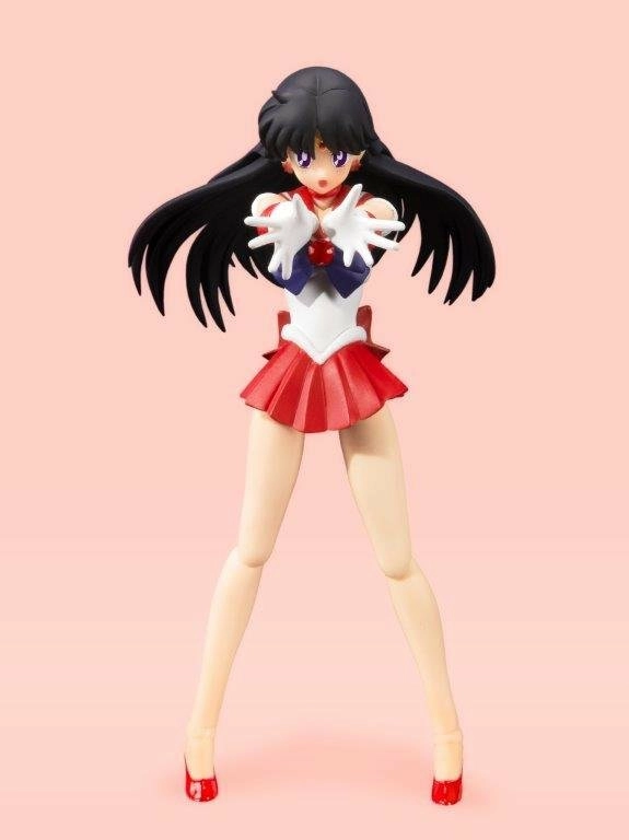 Sailor Moon Figurine S.h. Figuarts Sailor Mars Animation Color Edition 14 Cm - Image 3