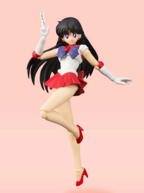 Sailor Moon Figurine S.h. Figuarts Sailor Mars Animation Color Edition 14 Cm - Image 4