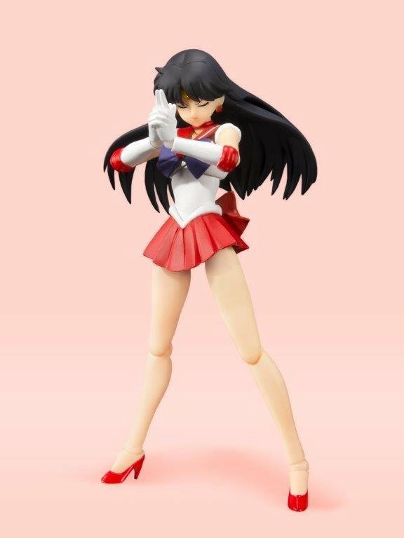 Sailor Moon Figurine S.h. Figuarts Sailor Mars Animation Color Edition 14 Cm - Image 5