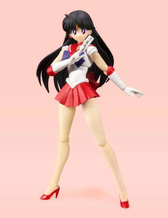Sailor Moon Figurine S.h. Figuarts Sailor Mars Animation Color Edition 14 Cm - Image 2