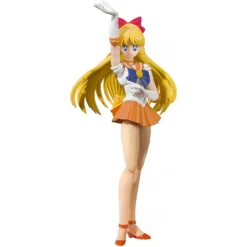 Sailor Moon Figurine S.h. Figuarts Sailor Venus Animation Color Edition 14 Cm