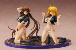 Senran Kagura Newwave Gburst Statuettes Pvc 1/10 Ryobi X Ryona Bare Body Sailor Uniform Ver. 19 Cm