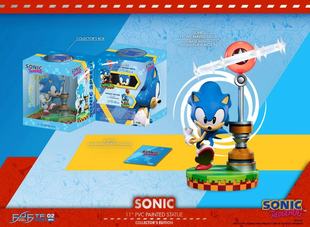 First 4 Figures Sonic The Hedgehog Statuette Pvc Sonic Collector's Edition 27 Cm - Image 3