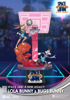 BEAST KINGDOM Space Jam: A New Legacy Diorama Pvc D-stage Lola Bunny & Bugs Bunny Standard Ver. 15 Cm