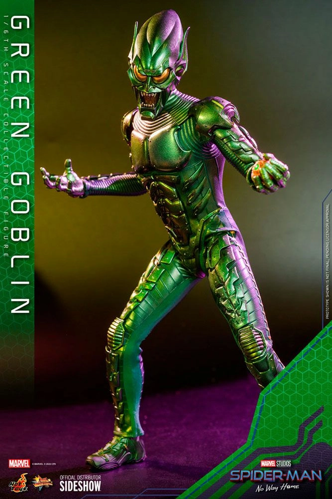 Hot Toys Spider-man: No Way Home Figurine Movie Masterpiece 1/6 Green Goblin 30 Cm - Image 4