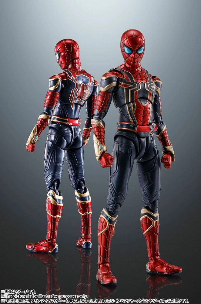 Spider-man : No Way Home Figurine S.h. Figuarts Iron Spider-man 15 Cm - Image 2