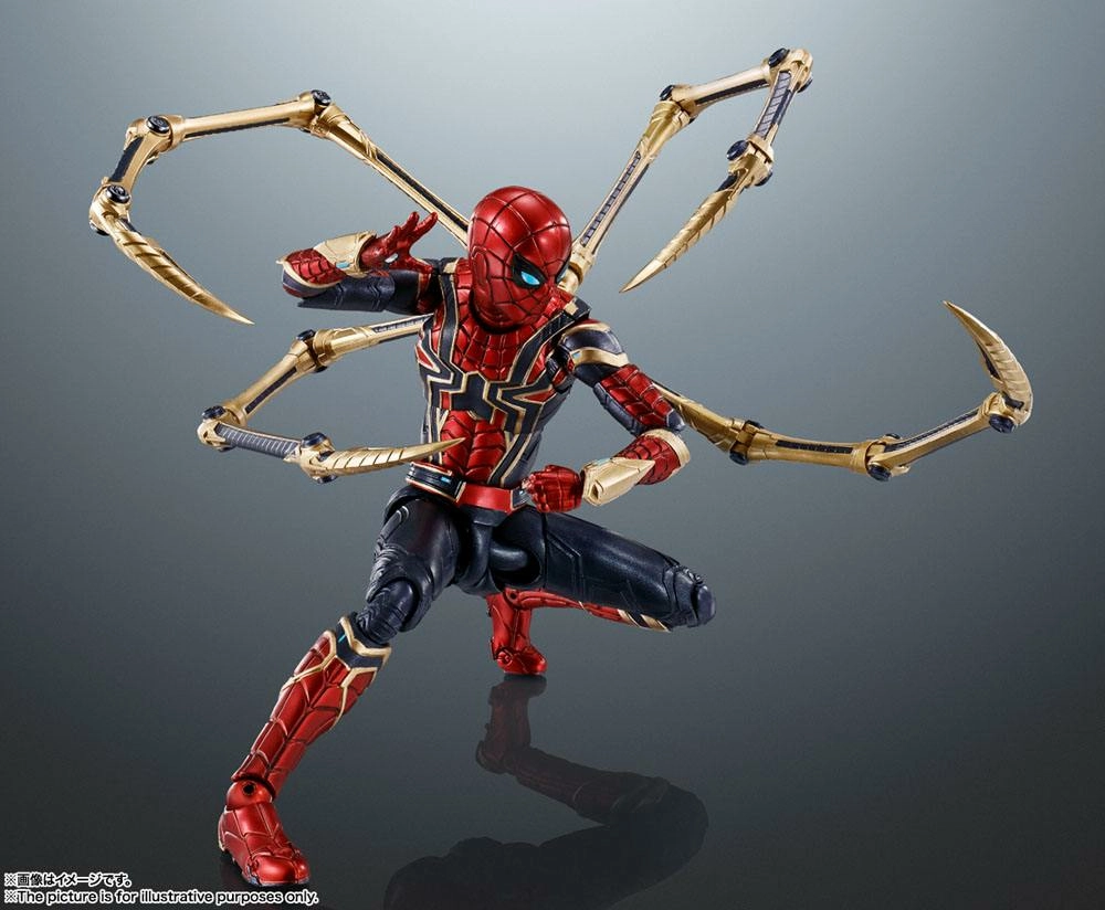 Spider-man : No Way Home Figurine S.h. Figuarts Iron Spider-man 15 Cm - Image 3
