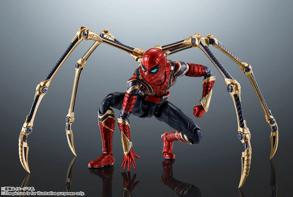 Spider-man : No Way Home Figurine S.h. Figuarts Iron Spider-man 15 Cm - Image 4
