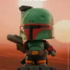 Hot Toys Star Wars: The Mandalorian Figurine Cosbi Boba Fett Black 8 Cm