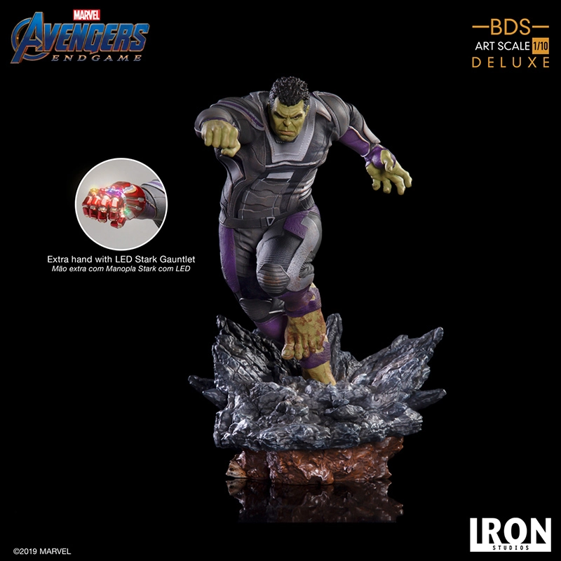 Statuette Avengers Endgame HULK Deluxe ART STATUE - Image 8