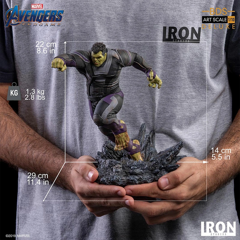 Statuette Avengers Endgame HULK Deluxe ART STATUE - Image 9