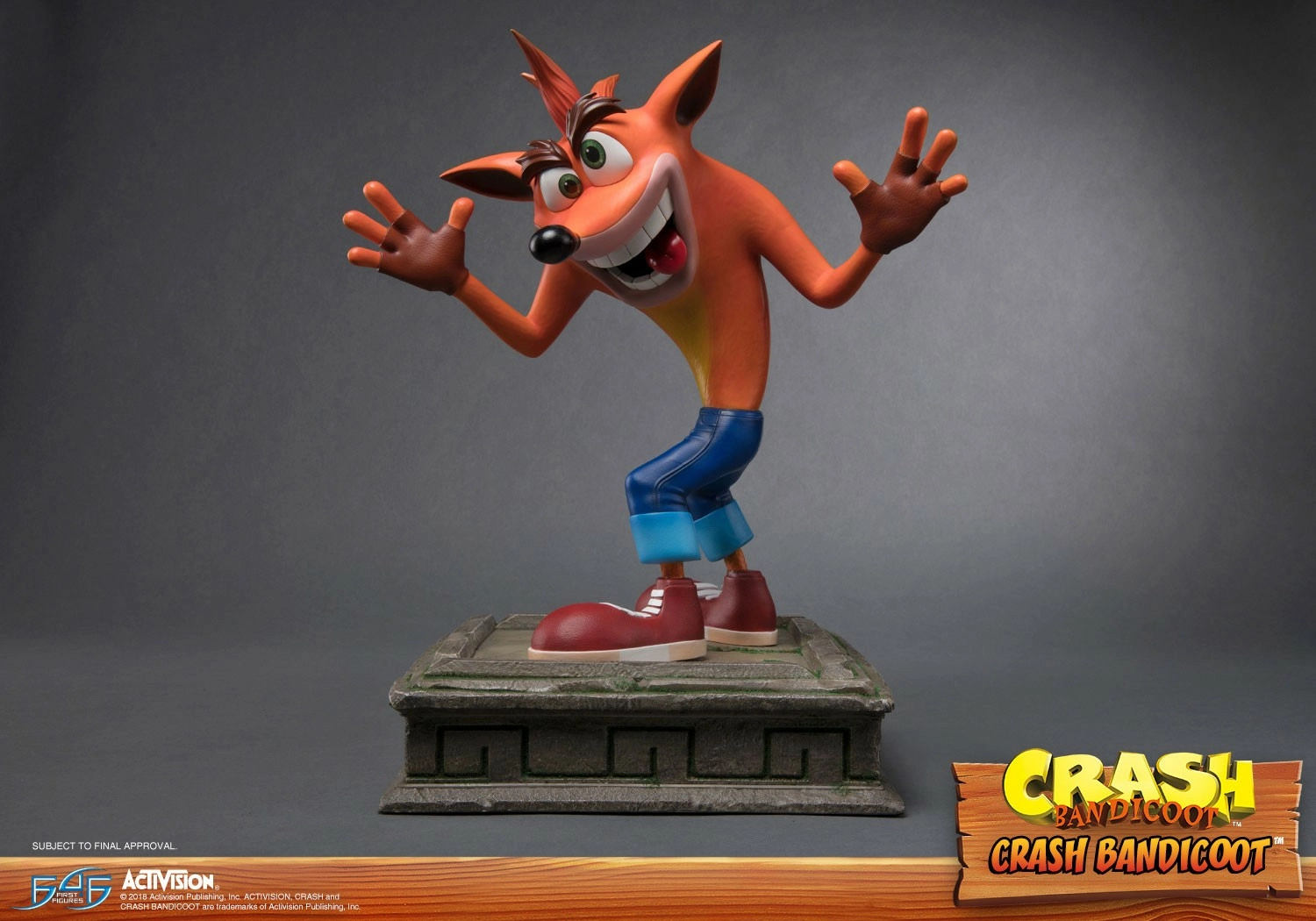 First 4 Figures Statuette First 4 Figure Crash Bandicoot Régulier - 41cm - Image 2