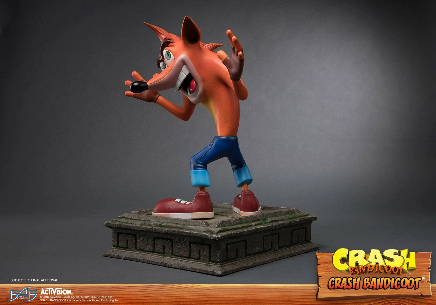 First 4 Figures Statuette First 4 Figure Crash Bandicoot Régulier - 41cm - Image 4