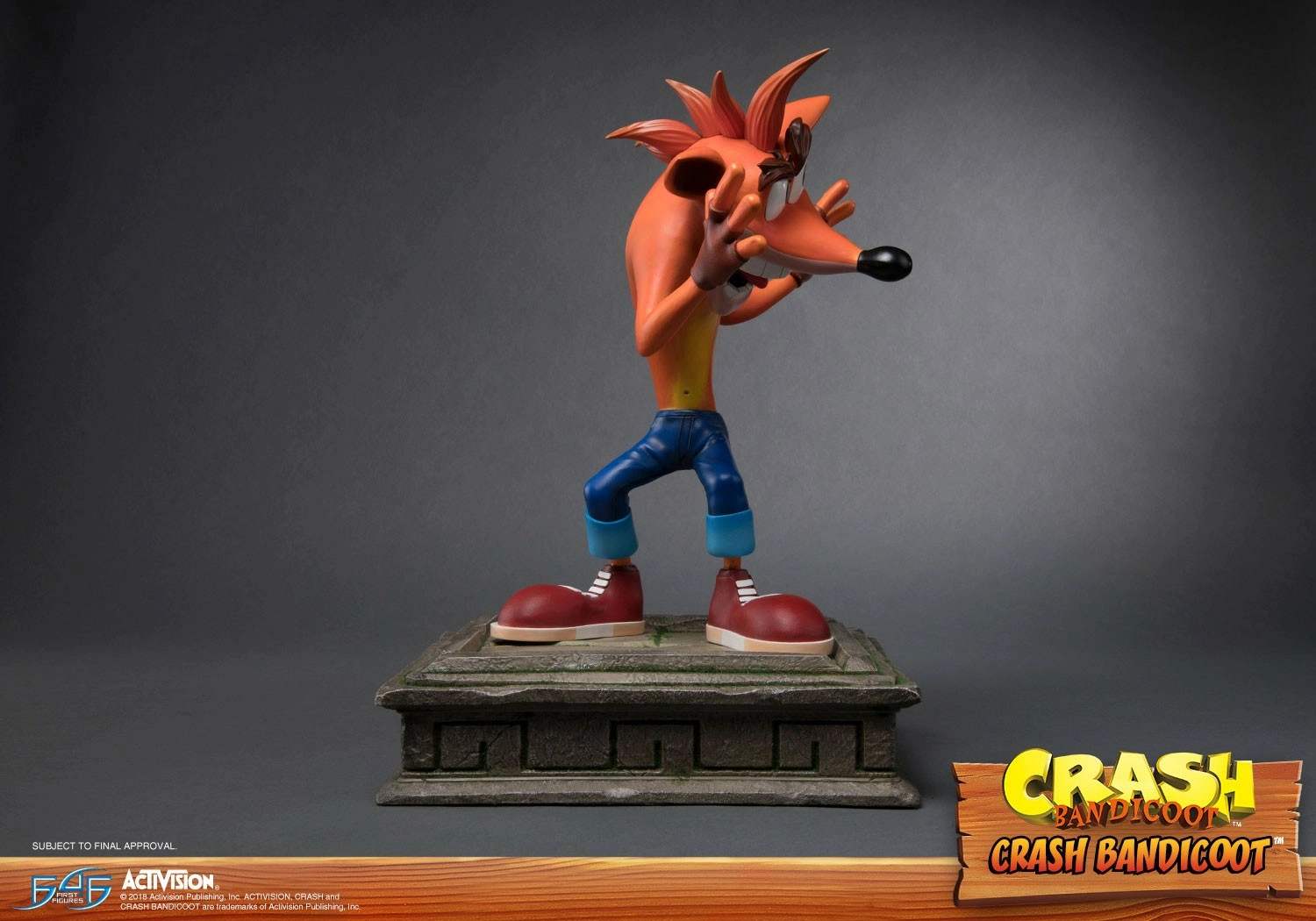 First 4 Figures Statuette First 4 Figure Crash Bandicoot Régulier - 41cm - Image 8