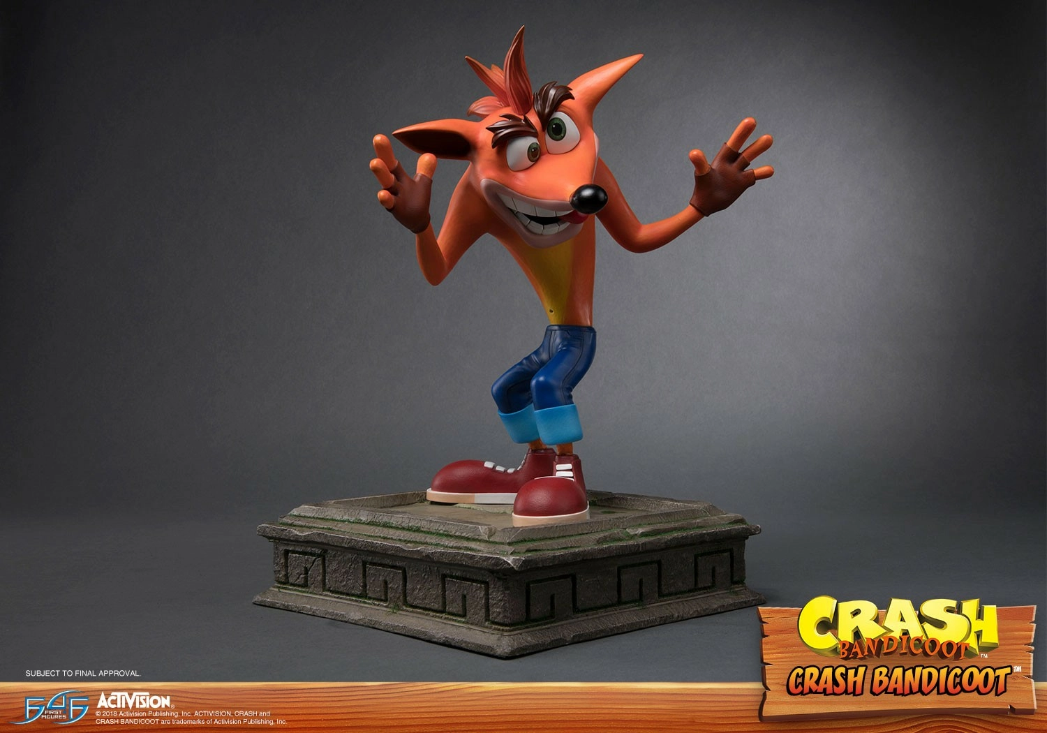 First 4 Figures Statuette First 4 Figure Crash Bandicoot Régulier - 41cm - Image 9