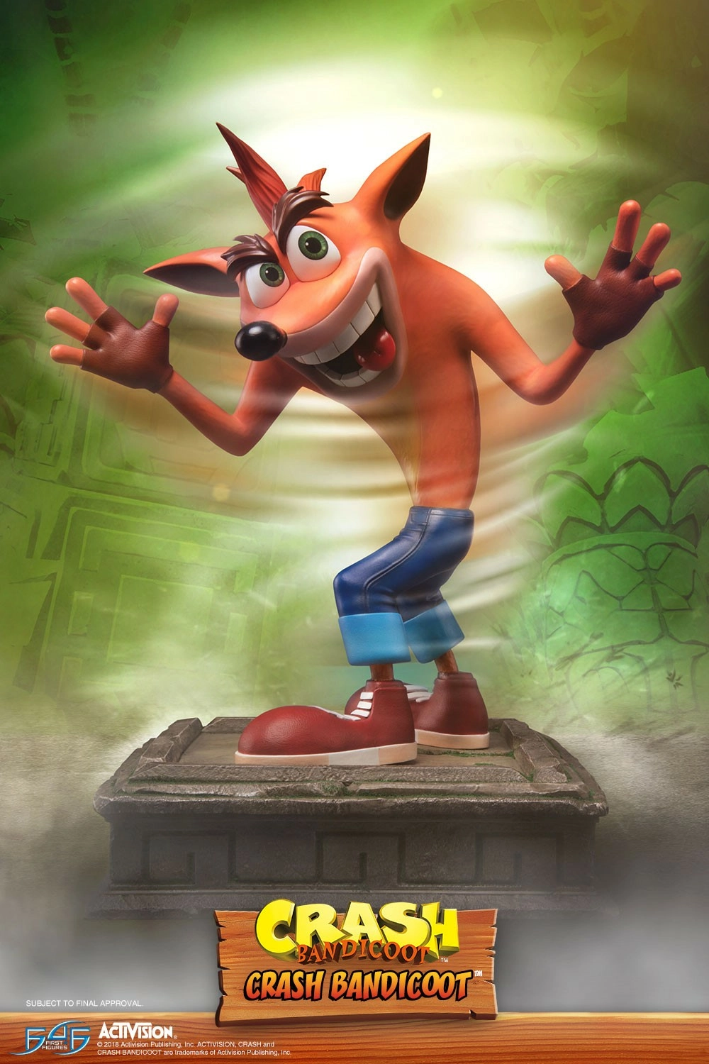 First 4 Figures Statuette First 4 Figure Crash Bandicoot Régulier - 41cm - Image 11