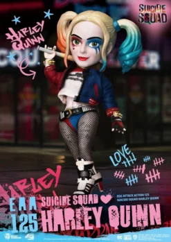 BEAST KINGDOM Suicide Squad Figurine Egg Attack Action Harley Quinn 17 Cm