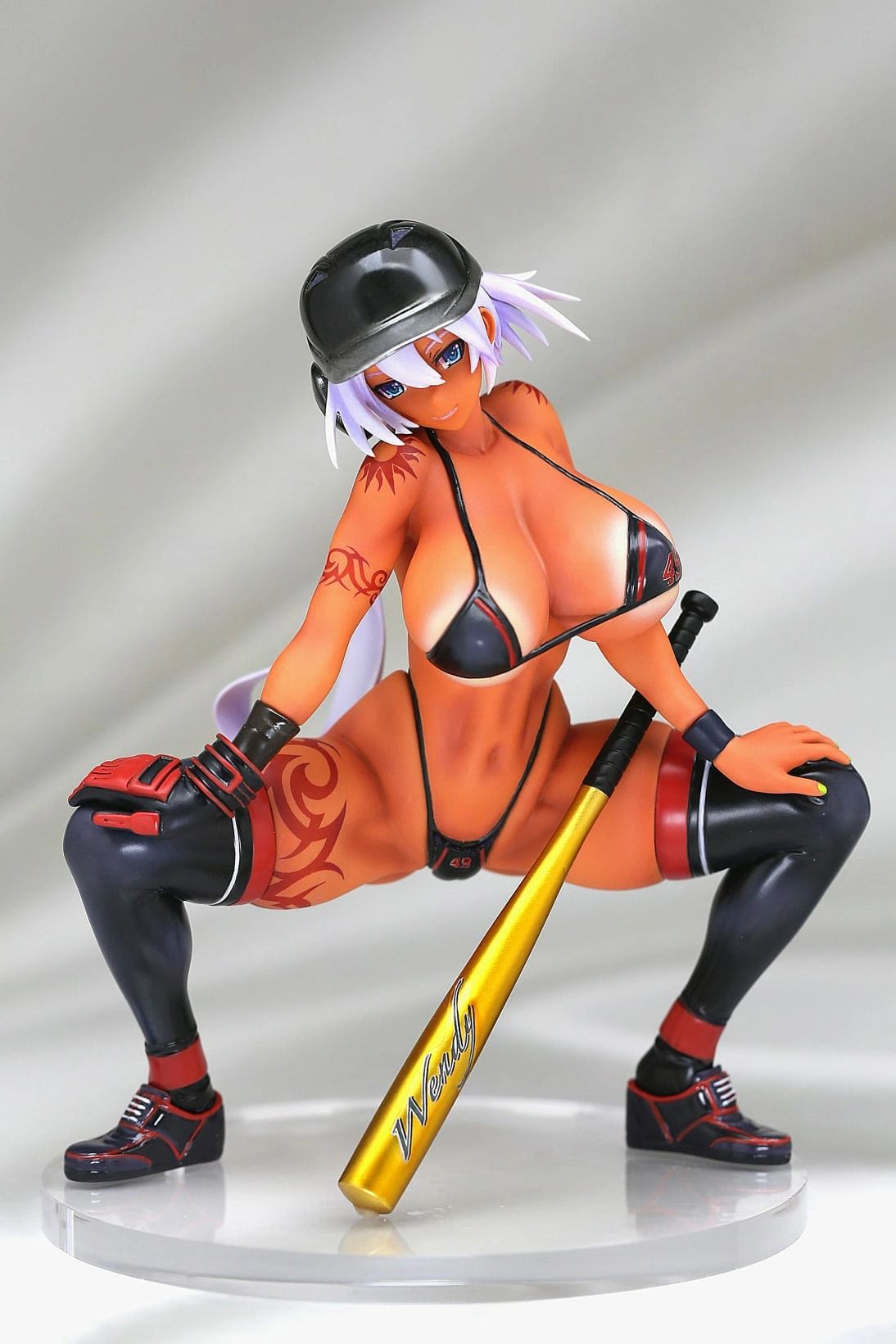 Suketto Sanjou! Statuette 1/5 Wendy Crawford Dark.cos 19 Cm