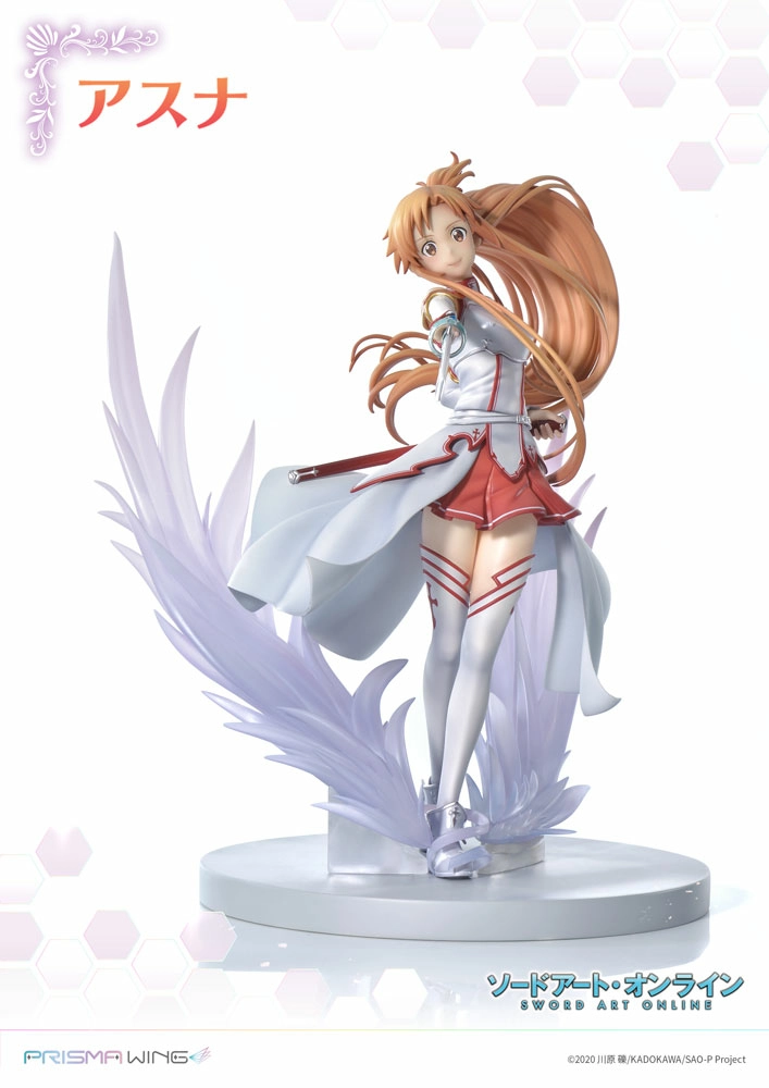 Sword Art Online Prisma Wing Statuette Pvc 1/7 Asuna 28 Cm