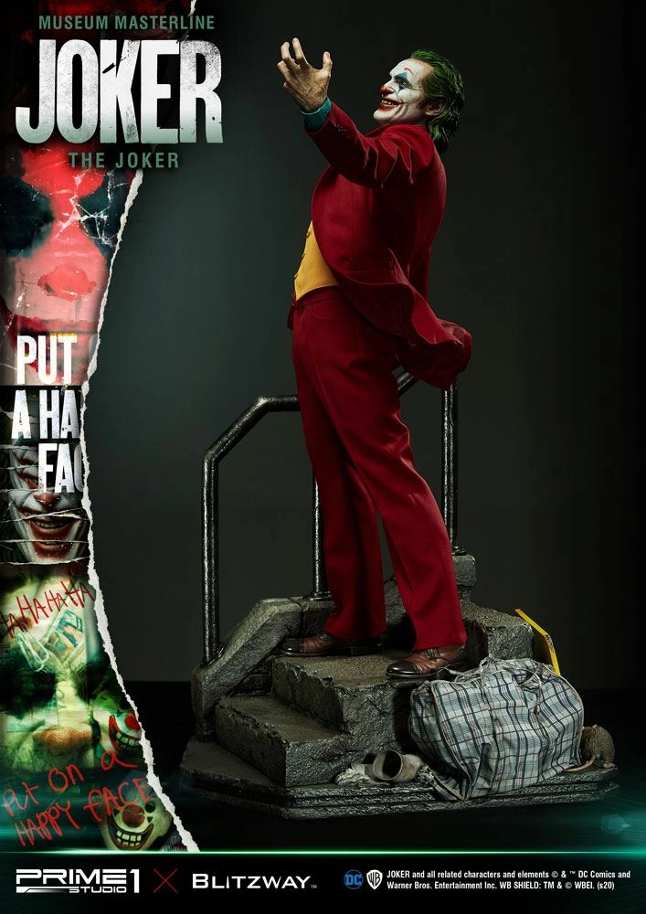 The Joker - Joker Bonus Version - Statuette Museum Masterline 70cm - Image 5