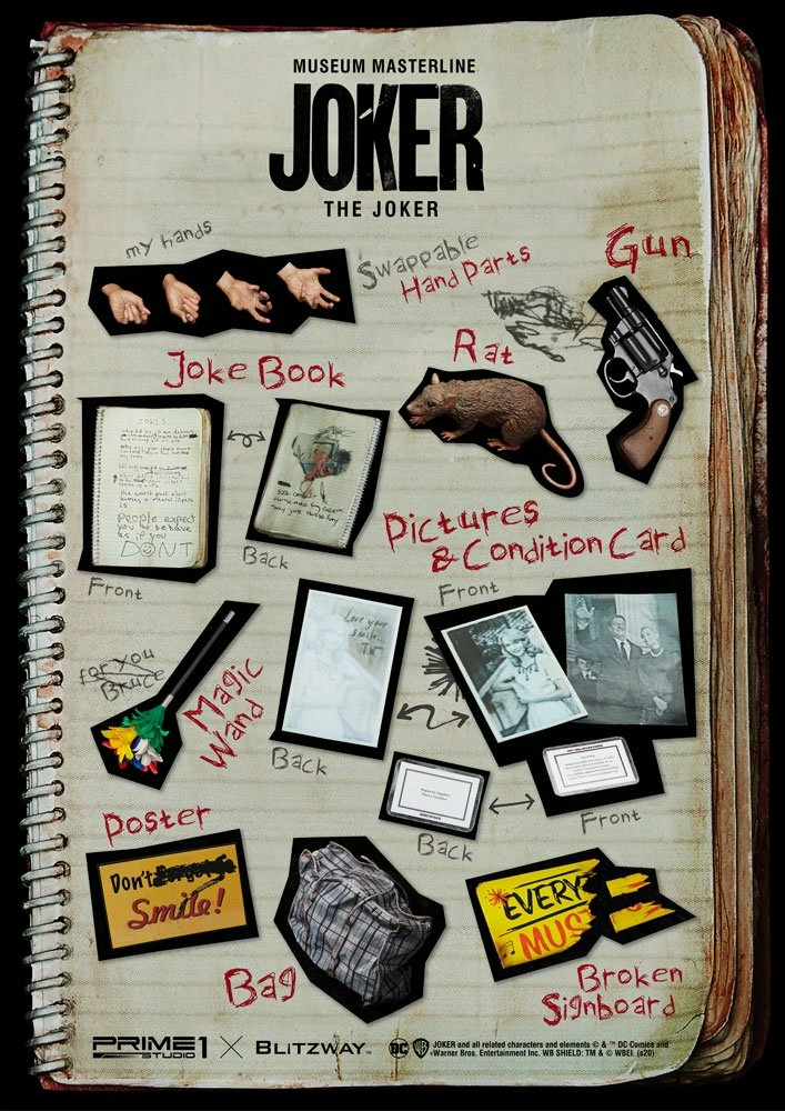 The Joker - Joker Bonus Version - Statuette Museum Masterline 70cm - Image 7