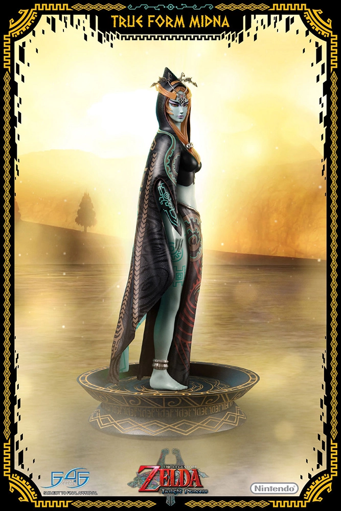 First 4 Figures The Legend Of Zelda Twilight Princess Statue True Form Midna - 43 Cm - Image 2