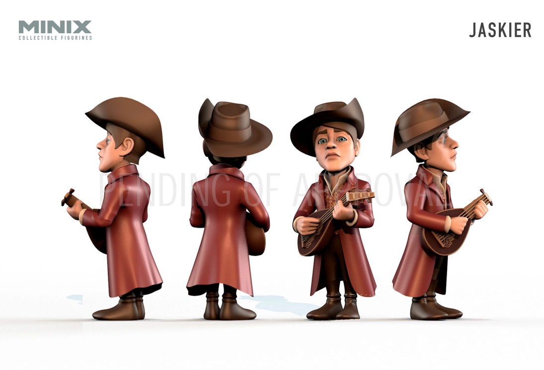 The Witcher - Jaskier - Figurine Minix 12cm