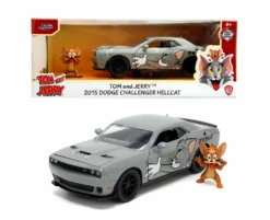 Tom & Jerry - Jerry & 2015 Dodge Challenger Hellcat - 1:24