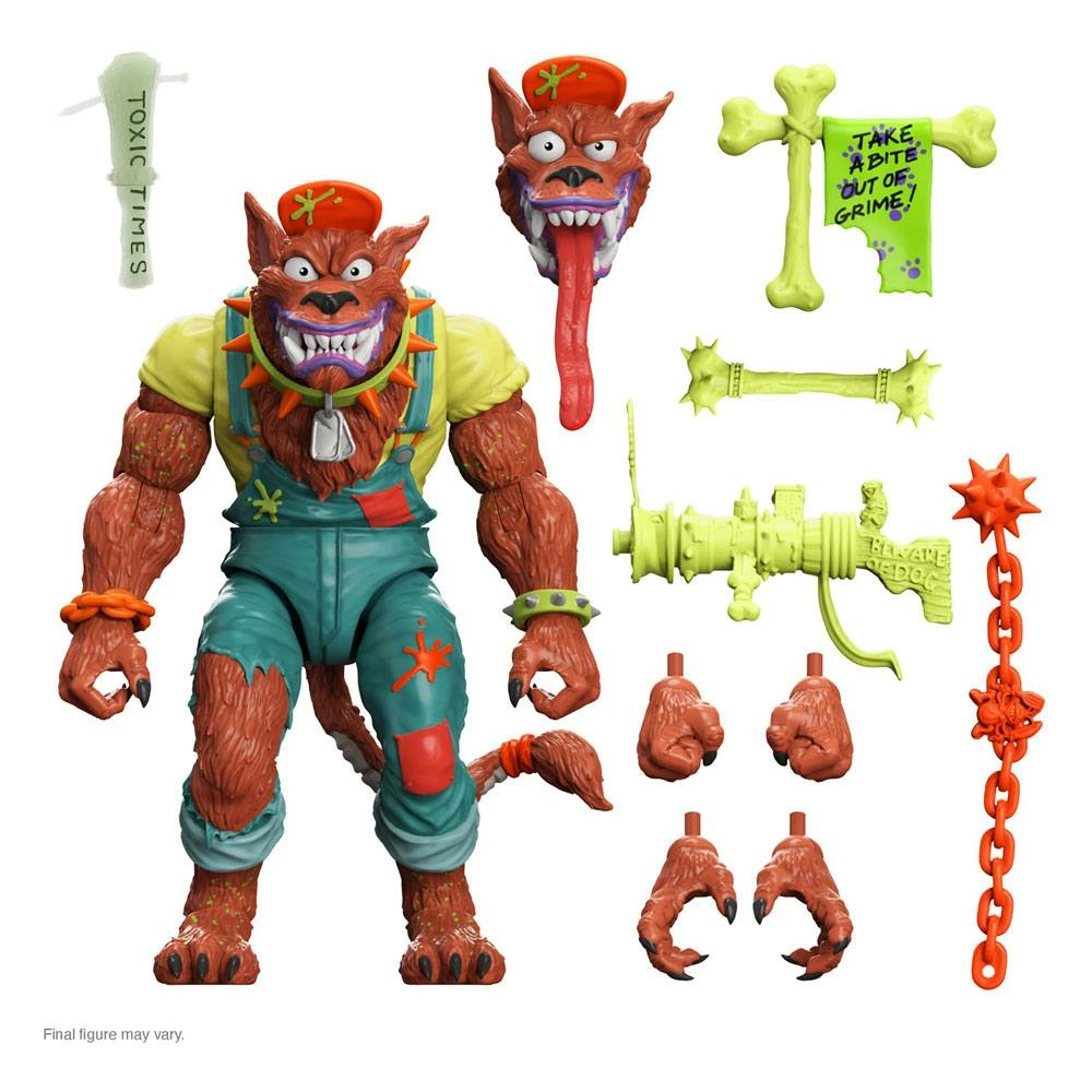 SUPER7 Toxic Crusaders Figurine Ultimates Junkyard 18 Cm
