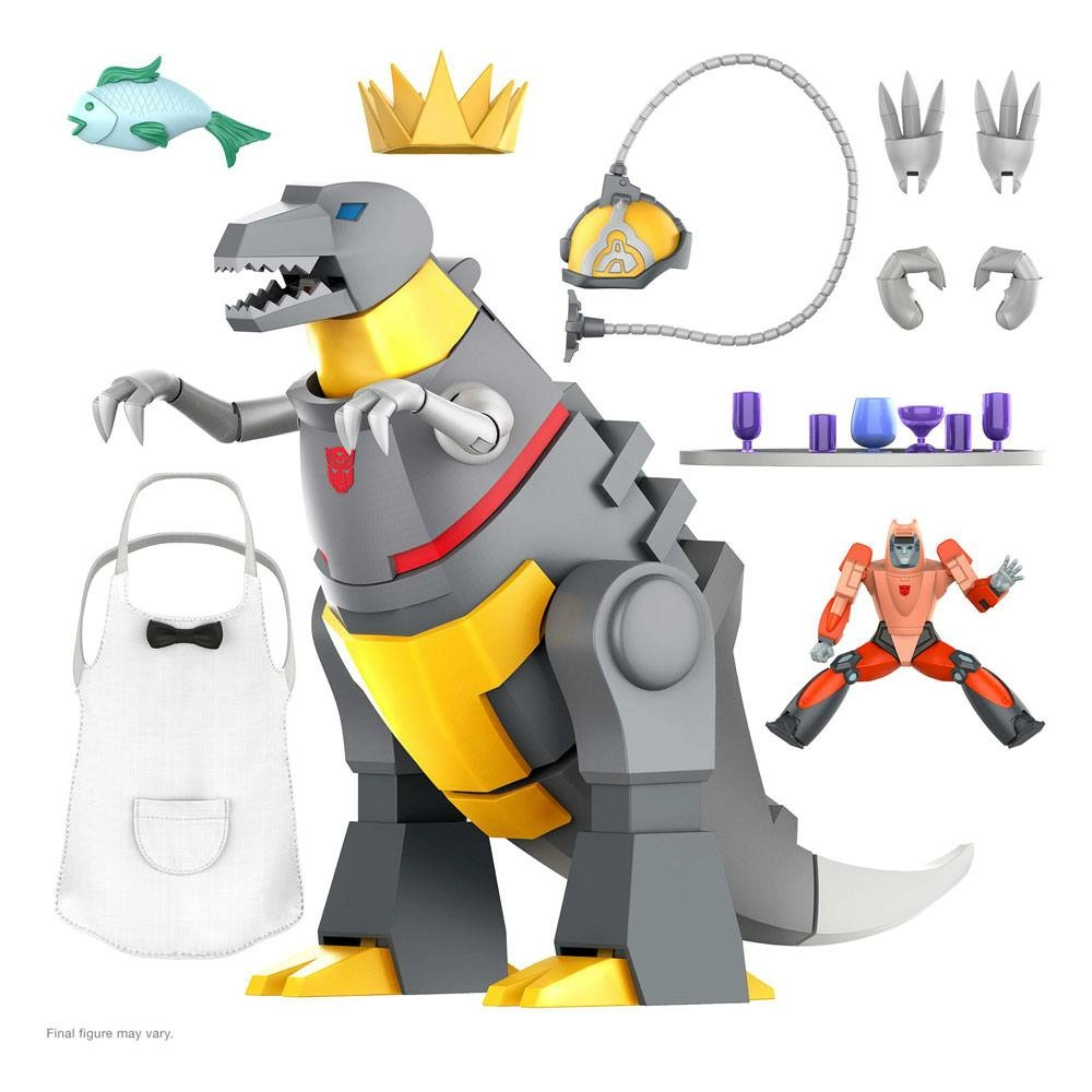 SUPER7 Transformers Figurine Ultimates Grimlock (dino Mode) 23 Cm