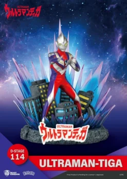 BEAST KINGDOM Ultraman Diorama Pvc D-stage Ultraman Tiga 15 Cm