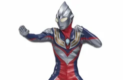 BANPRESTO Ultraman Tiga Statuette Pvc Hero's Brave Ultraman Tiga Day & Night Special Ver. 18 Cm