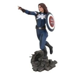 Diamond Select What If...? Marvel Tv Gallery Statuette Captain Carter 25 Cm